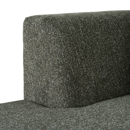 CLC10851-FS Modular Left Chaise Sofa - Canopy Green