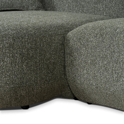 CLC10851-FS Modular Left Chaise Sofa - Canopy Green