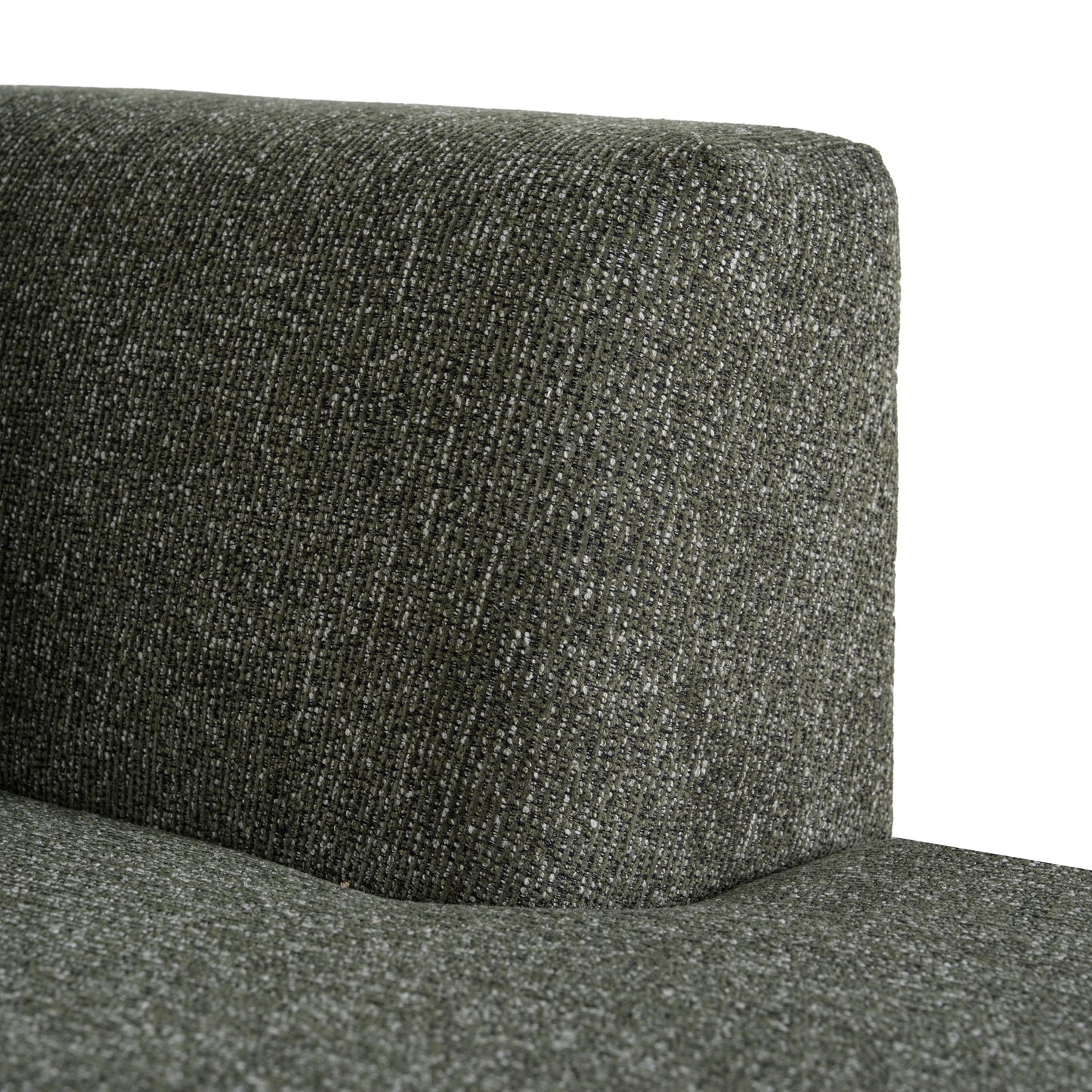 CLC10852-FS Modular Right Chaise Sofa - Canopy Green