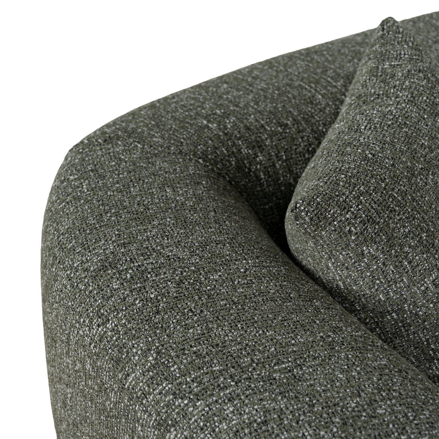 CLC10852-FS Modular Right Chaise Sofa - Canopy Green