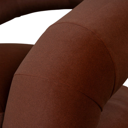 CLC10868-FS Swivel Armchair - Red Bronze