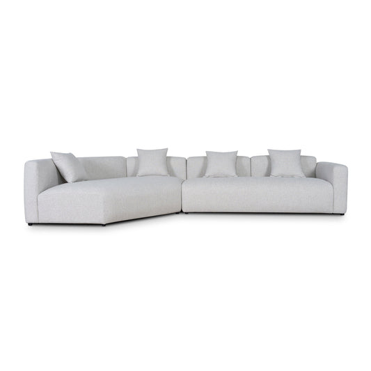 CLC10870-FS Right Arm Corner Sofa - Textured Beige