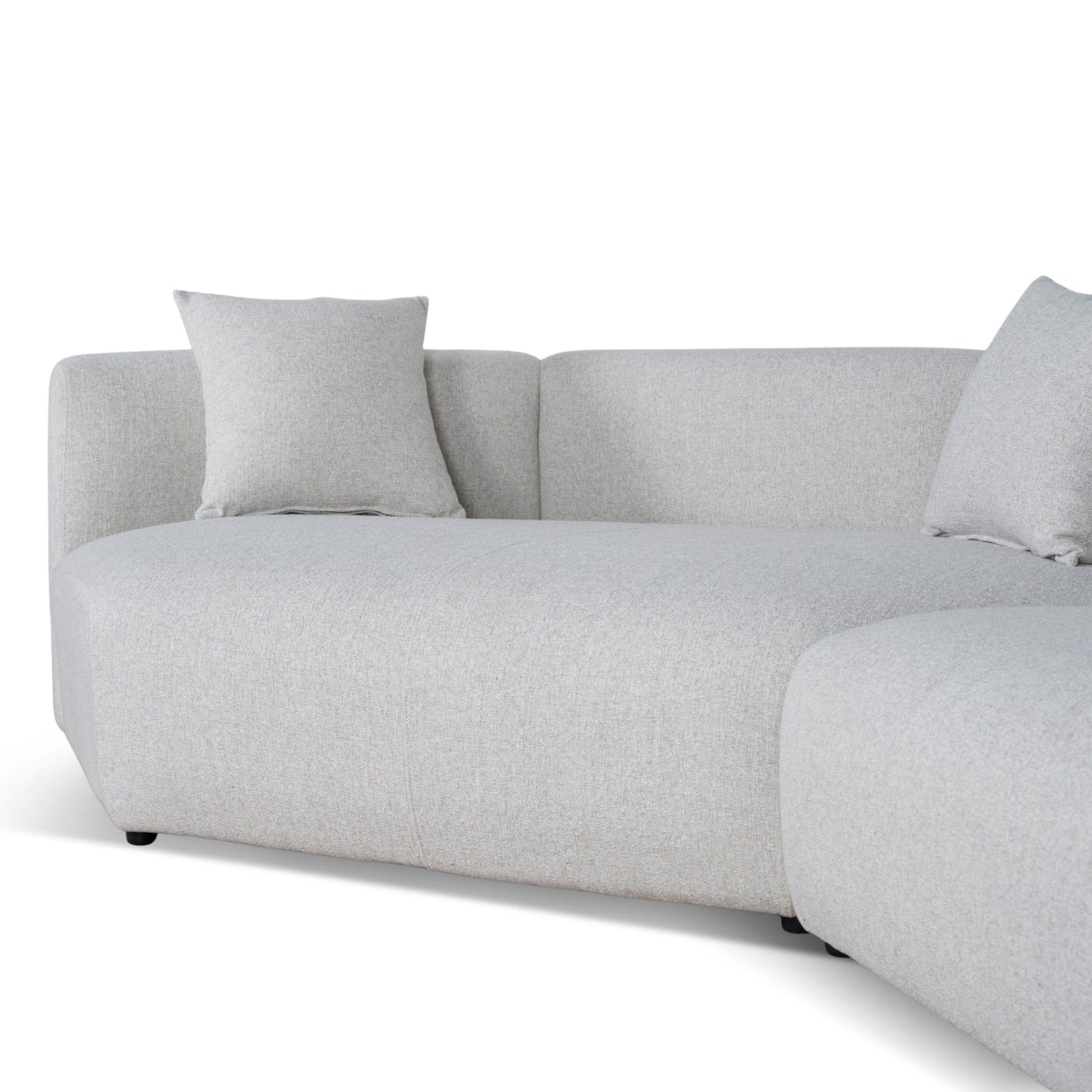 CLC10870-FS Right Arm Corner Sofa - Textured Beige