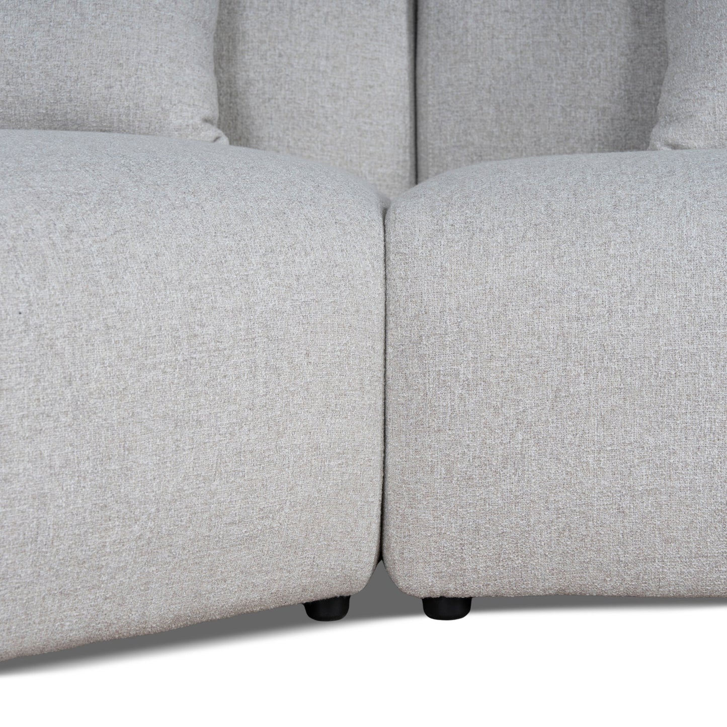 CLC10870-FS Right Arm Corner Sofa - Textured Beige