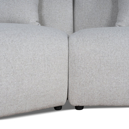 CLC10870-FS Right Arm Corner Sofa - Textured Beige