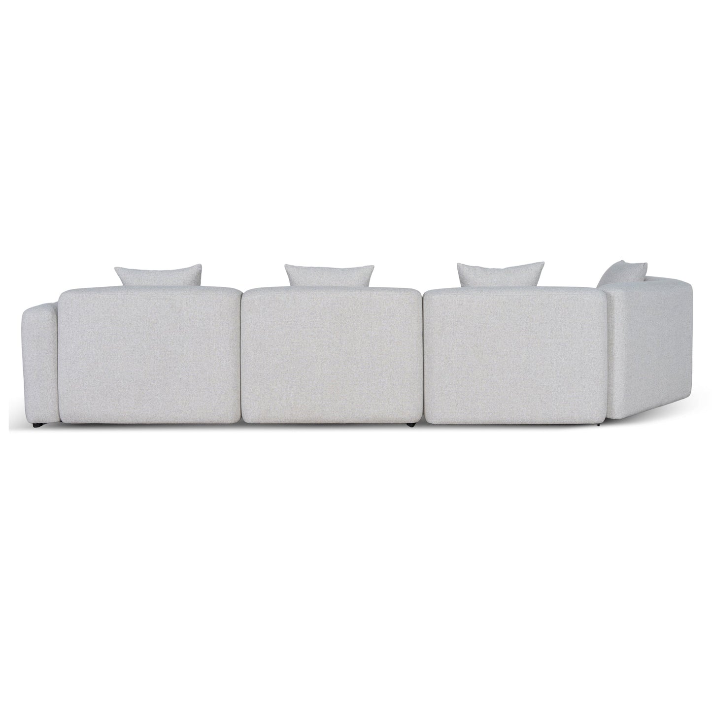 CLC10870-FS Right Arm Corner Sofa - Textured Beige
