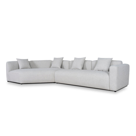 CLC10870-FS Right Arm Corner Sofa - Textured Beige