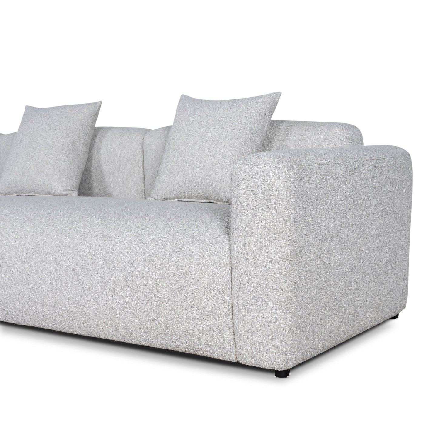 CLC10870-FS Right Arm Corner Sofa - Textured Beige