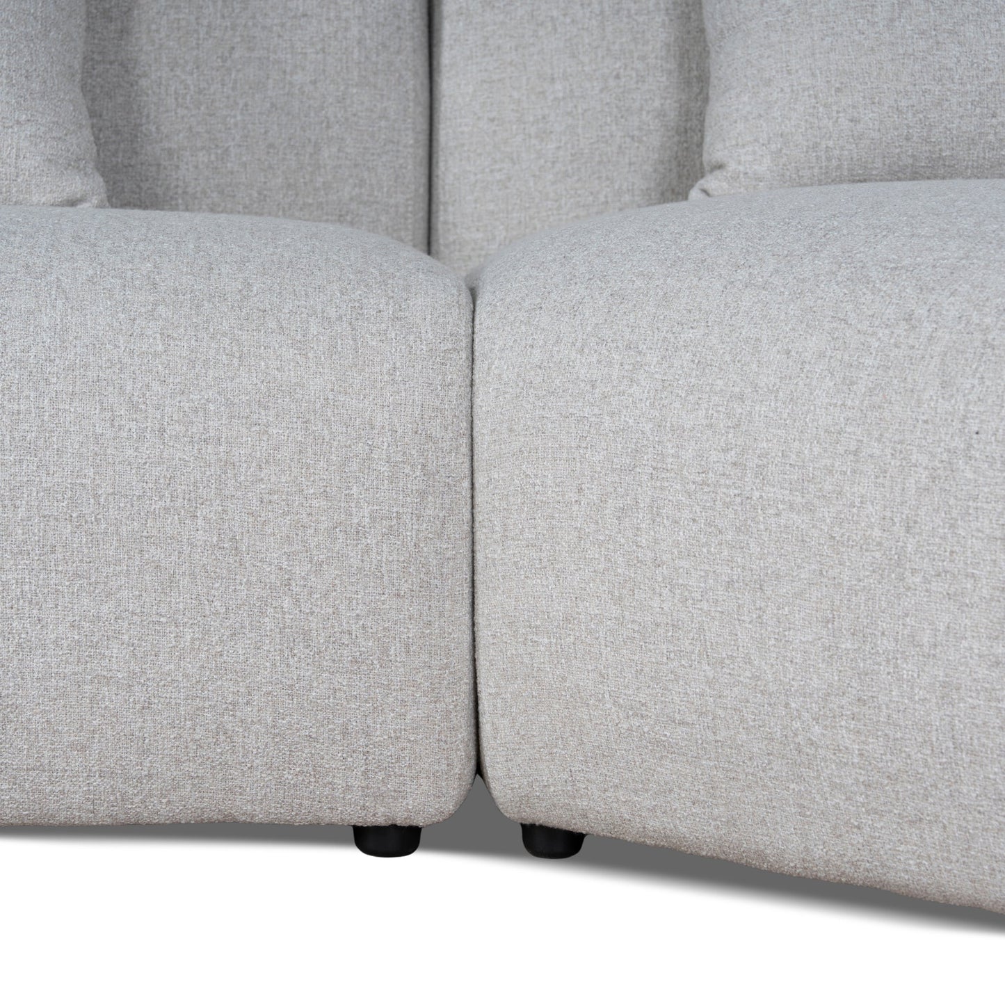 CLC10871-FS Left Arm Corner Sofa - Textured Beige