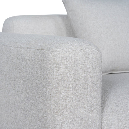 CLC10871-FS Left Arm Corner Sofa - Textured Beige