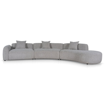 CLC10872-FS Right Chaise Modular Sofa - Mushroom Beige