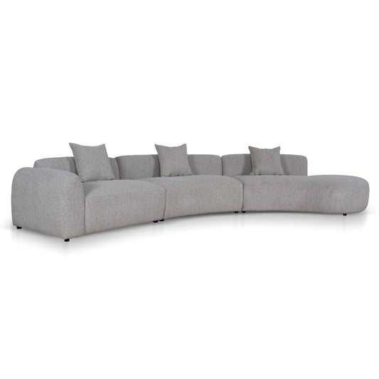CLC10872-FS Right Chaise Modular Sofa - Mushroom Beige