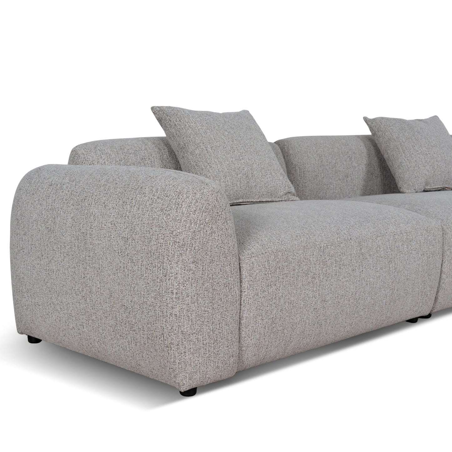 CLC10872-FS Right Chaise Modular Sofa - Mushroom Beige
