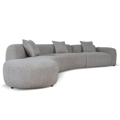 CLC10873-FS Left Chaise Modular Sofa - Mushroom Beige