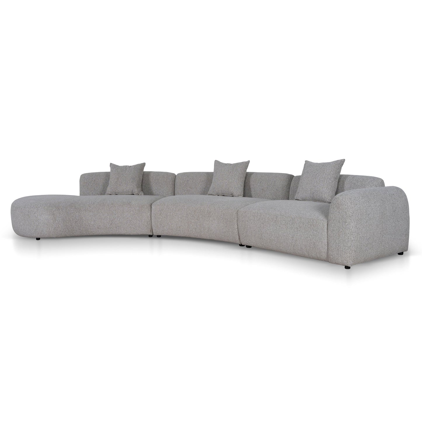 CLC10873-FS Left Chaise Modular Sofa - Mushroom Beige