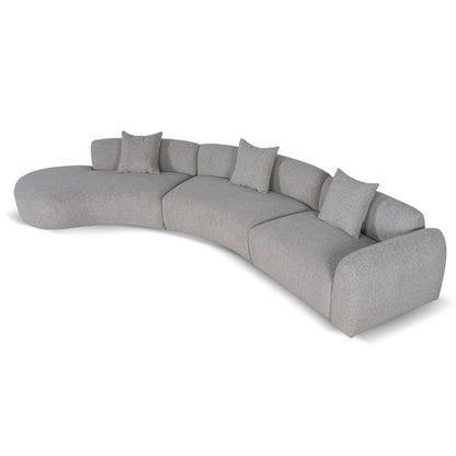 CLC10873-FS Left Chaise Modular Sofa - Mushroom Beige