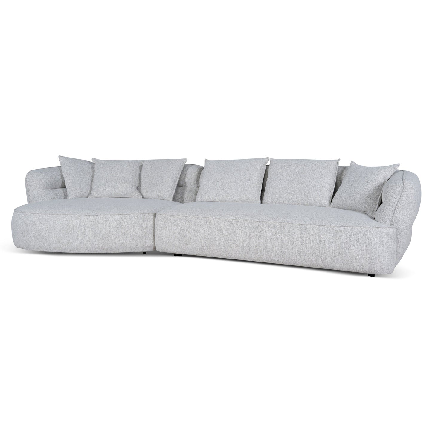 CLC10874-KJ Left Chaise Sofa - Almond Beige