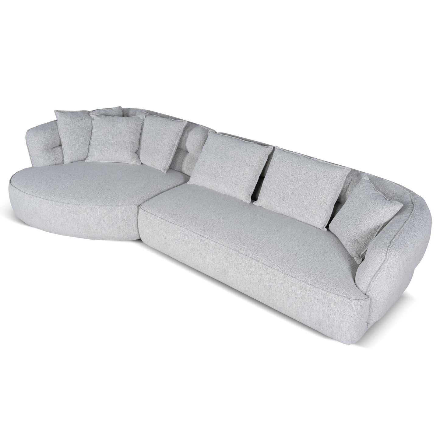 CLC10874-KJ Left Chaise Sofa - Almond Beige