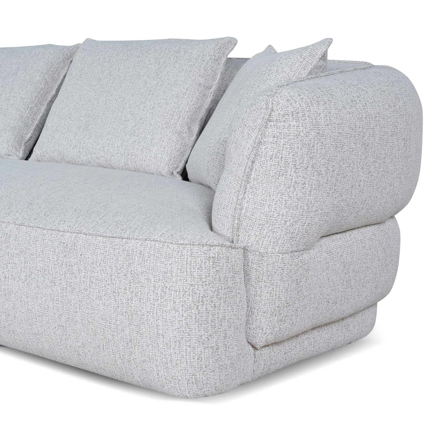 CLC10874-KJ Left Chaise Sofa - Almond Beige