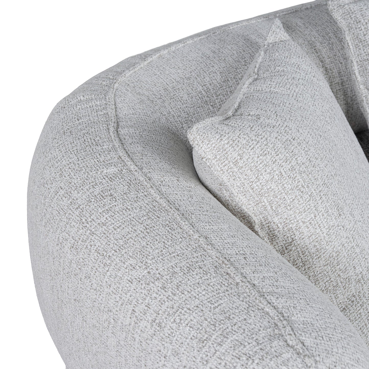 CLC10875-KJ Right Chaise Sofa - Almond Beige