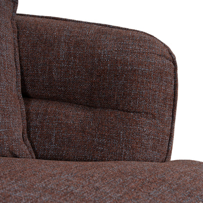 CLC10876-KJ Right Chaise Sofa - Moss Brown