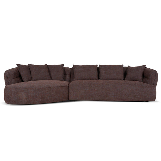 CLC10877-KJ Left Chaise Sofa - Moss Brown
