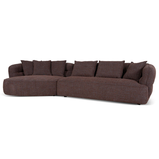 CLC10877-KJ Left Chaise Sofa - Moss Brown