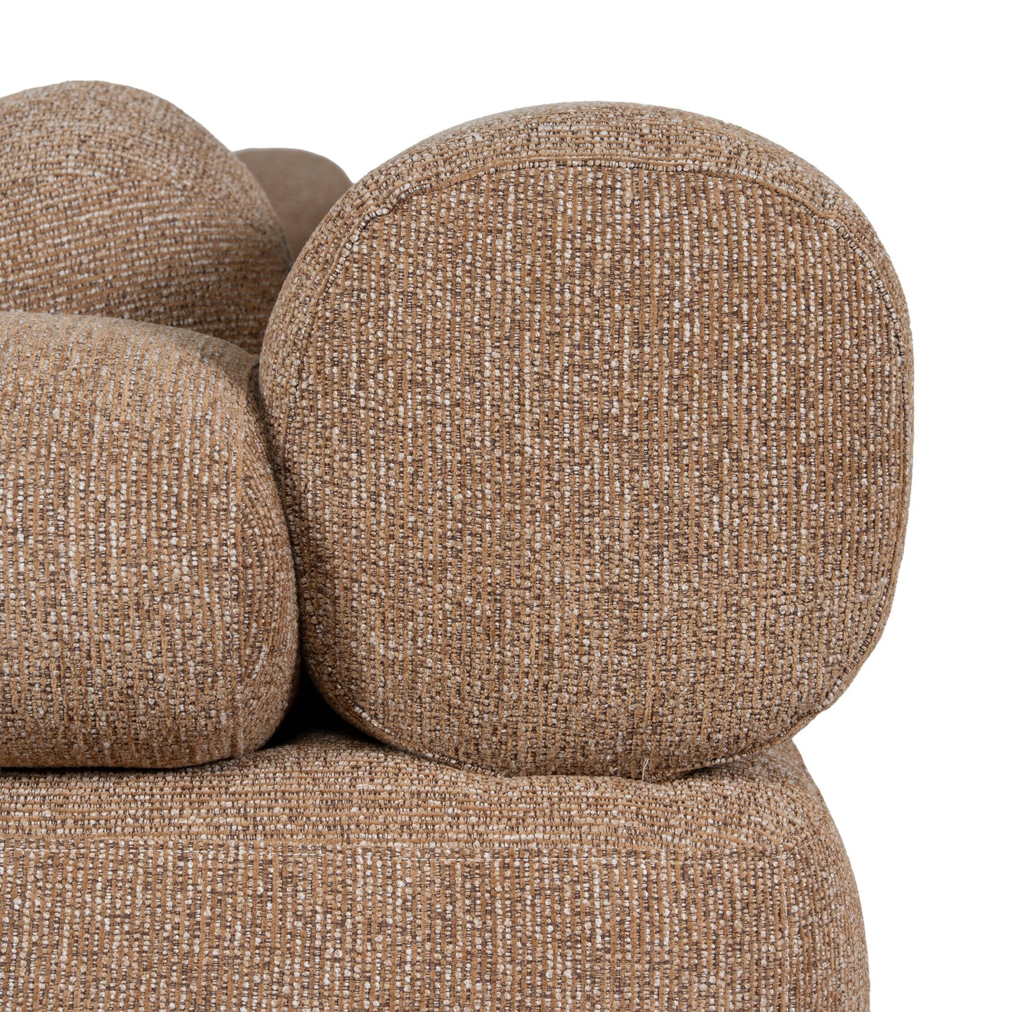 CLC10879-KJ 4 Seater Sofa - Almond Brown