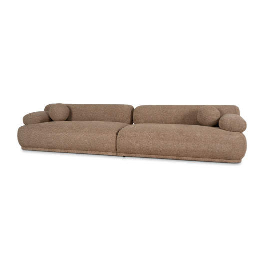 CLC10879-KJ 4 Seater Sofa - Almond Brown