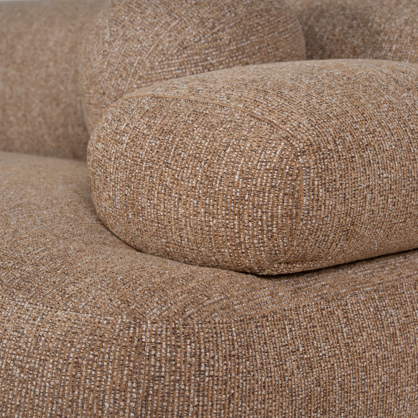 CLC10879-KJ 4 Seater Sofa - Almond Brown