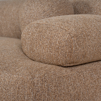 CLC10879-KJ 4 Seater Sofa - Almond Brown