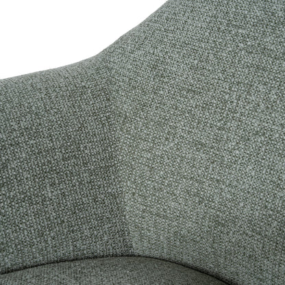 CLC10883-KJ Swivel Armchair - Coral Light Green