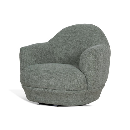 CLC10883-KJ Swivel Armchair - Coral Light Green