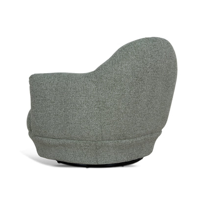 CLC10883-KJ Swivel Armchair - Coral Light Green