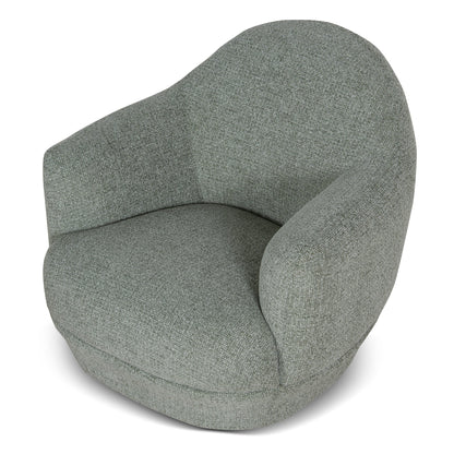 CLC10883-KJ Swivel Armchair - Coral Light Green