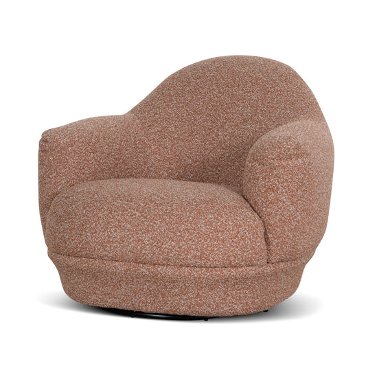 CLC10884-KJ Swivel Armchair - Terracotta Brown