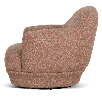 CLC10884-KJ Swivel Armchair - Terracotta Brown