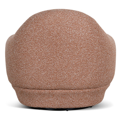CLC10884-KJ Swivel Armchair - Terracotta Brown