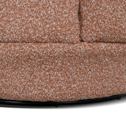 CLC10884-KJ Swivel Armchair - Terracotta Brown