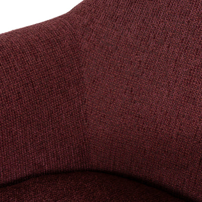 CLC10885-KJ Swivel Armchair - Rustic Red