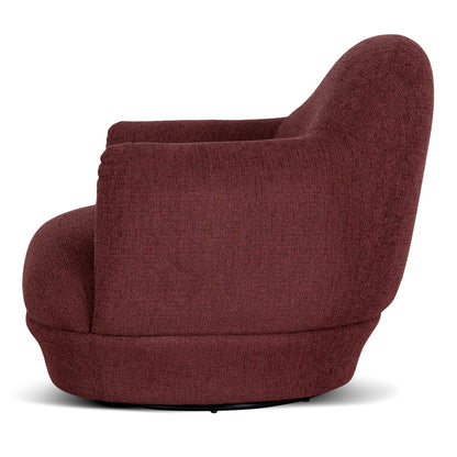 CLC10885-KJ Swivel Armchair - Rustic Red