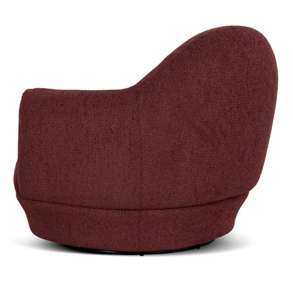 CLC10885-KJ Swivel Armchair - Rustic Red