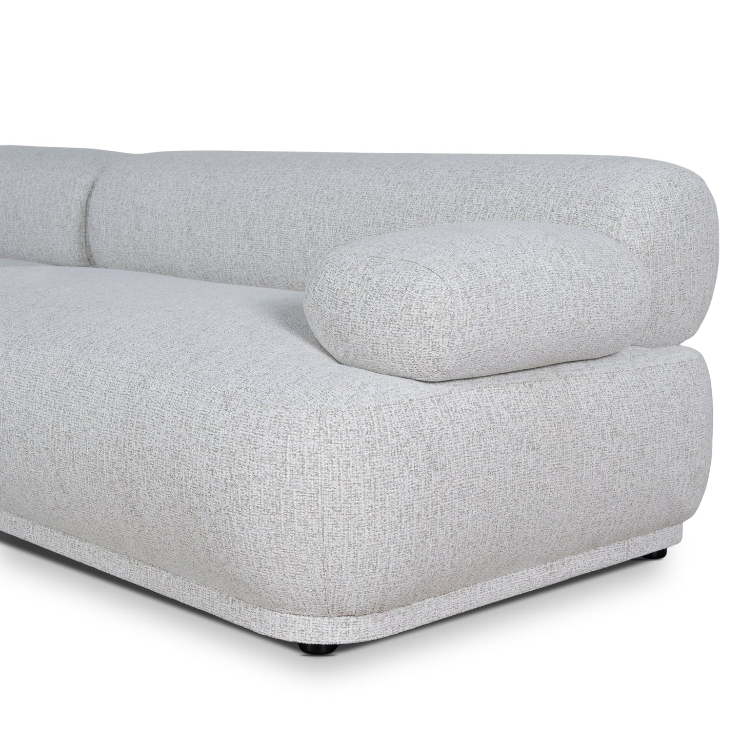 CLC10888-KJ Left Armless Modular Corner Sofa - Almond Beige