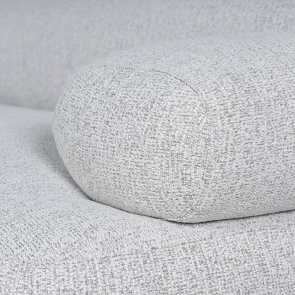 CLC10888-KJ Left Armless Modular Corner Sofa - Almond Beige