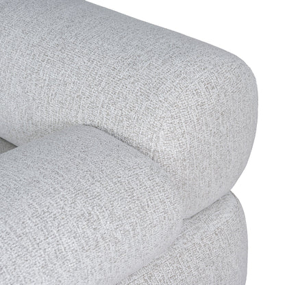 CLC10888-KJ Left Armless Modular Corner Sofa - Almond Beige