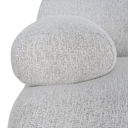 CLC10889-KJ Right Armless Modular Corner Sofa - Almond Beige