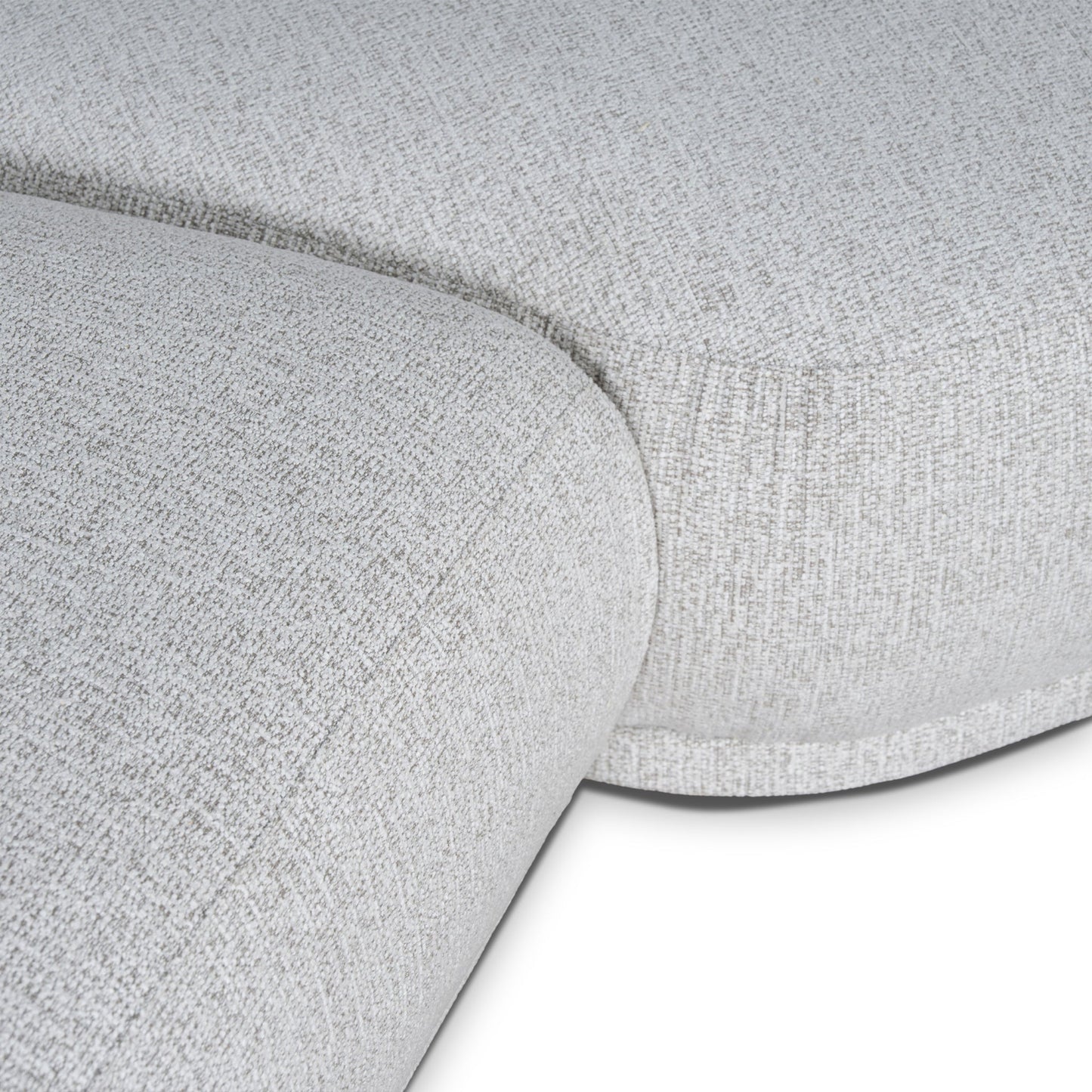 CLC10889-KJ Right Armless Modular Corner Sofa - Almond Beige