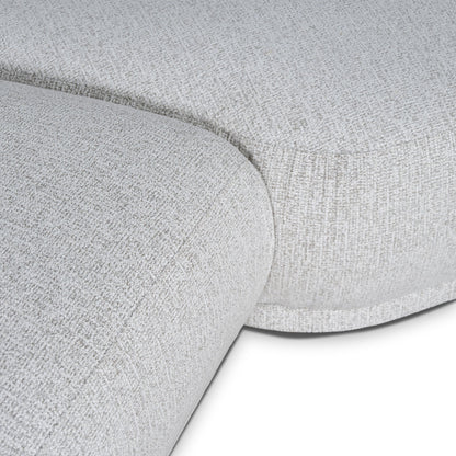 CLC10889-KJ Right Armless Modular Corner Sofa - Almond Beige