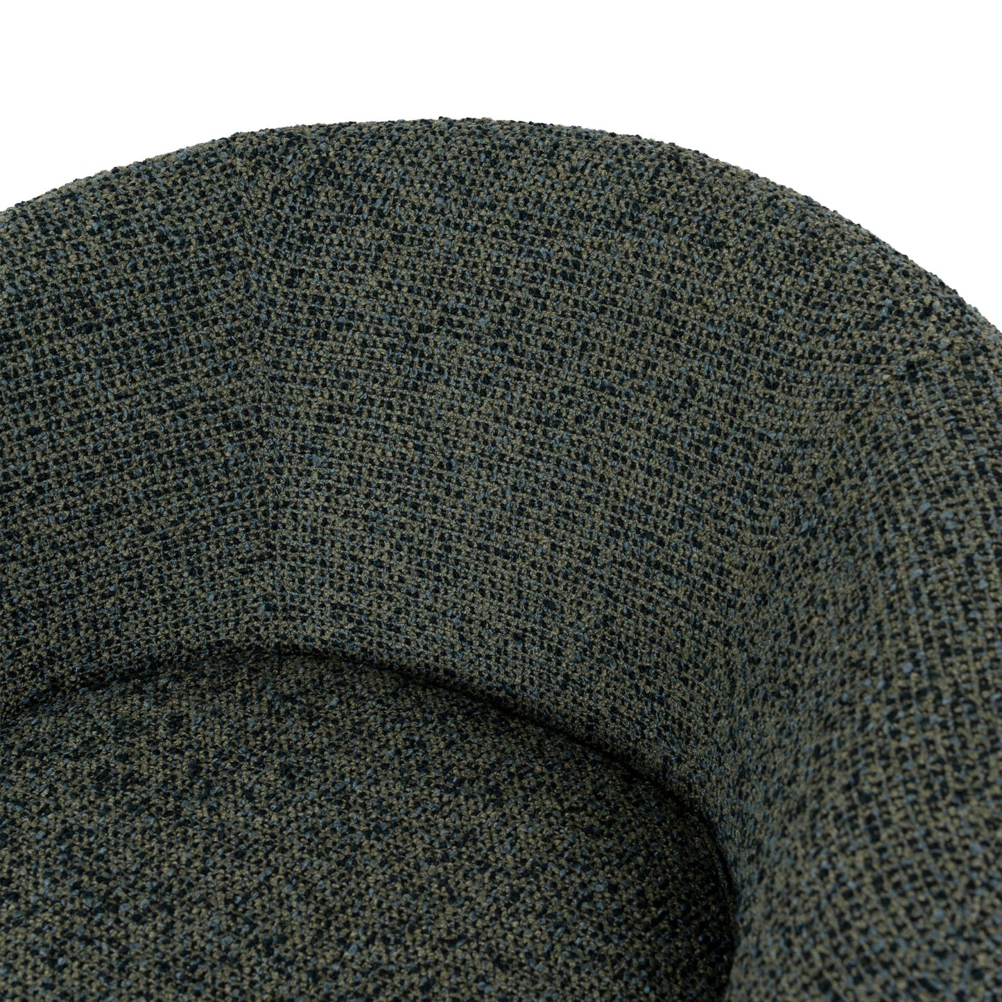 CLC10923-CA Fabric Swivel Armchair - Dusky Green