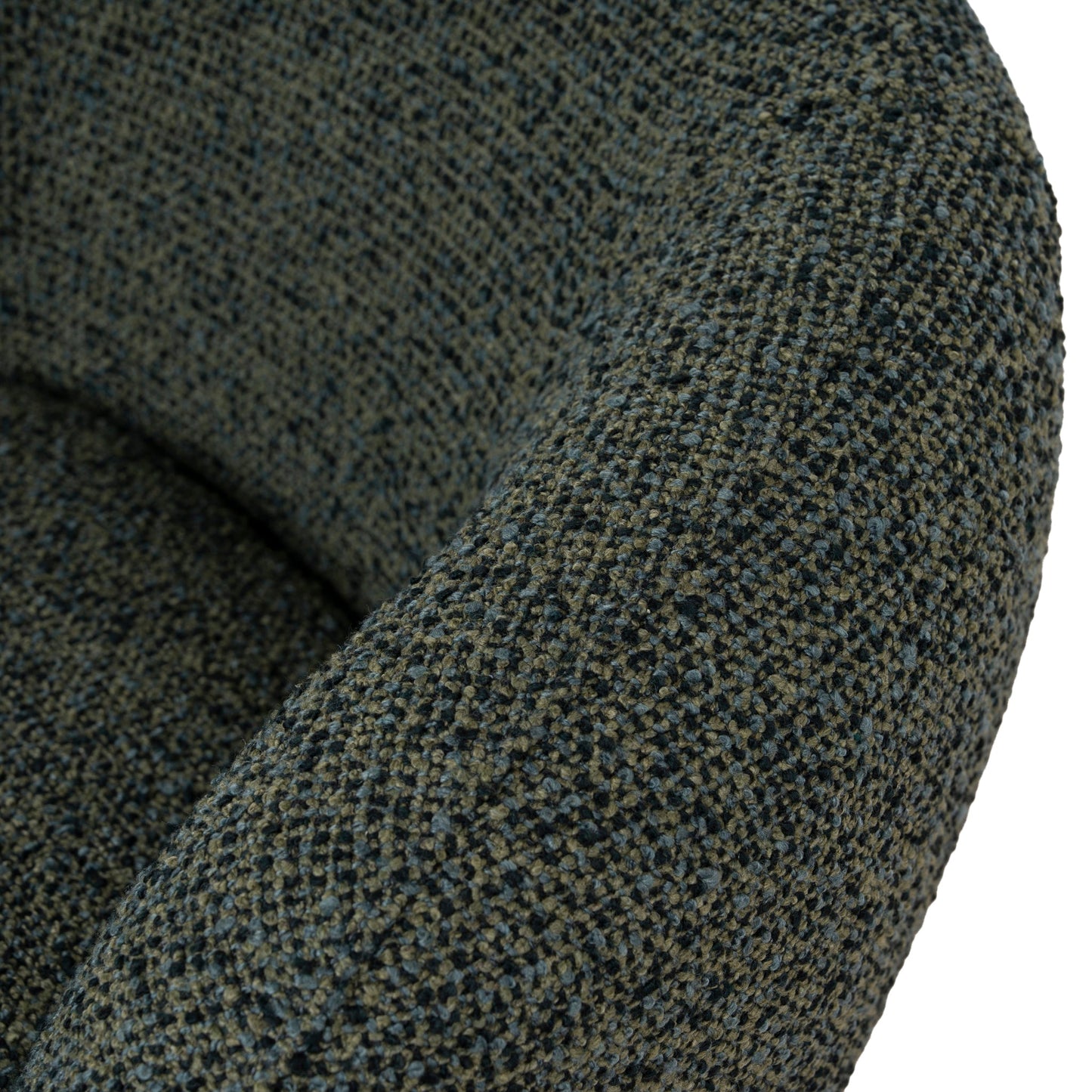 CLC10923-CA Fabric Swivel Armchair - Dusky Green